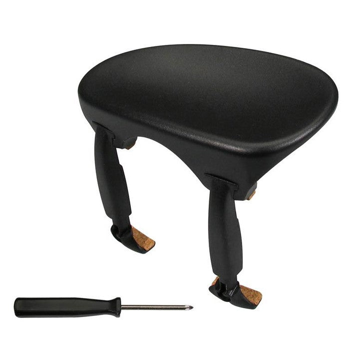 Wittner 253121 violin chinrest center mount, 3/4, with screwdriver