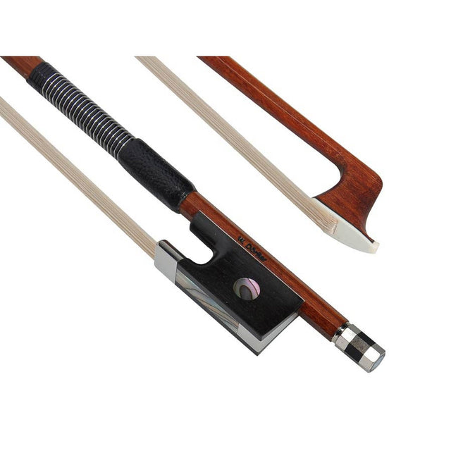 Dörfler DV17-FS vioolstrijkstok 4/4, pernambuco, achthoekig, gewikkeld met Engelse visbeen en nikkel