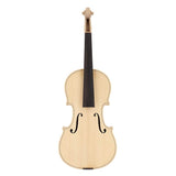 Rudolph RV-1044-W viool 4/4, gevlamd esdoorn, niet gelakt