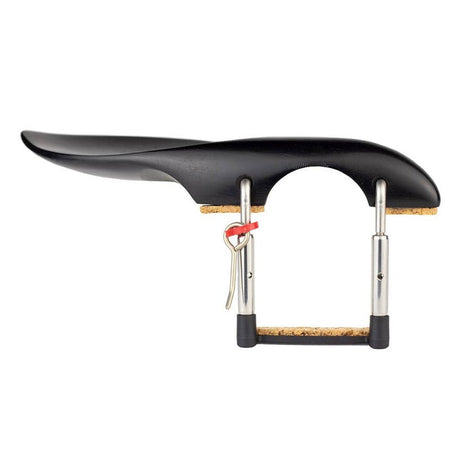 Teller CR-220E violin chinrest 'Guarneri'-model, ebony, made in Germany